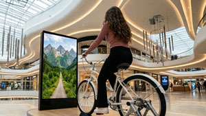 กล่องระบบปั่นจักรยาน (Interactive Bike)
